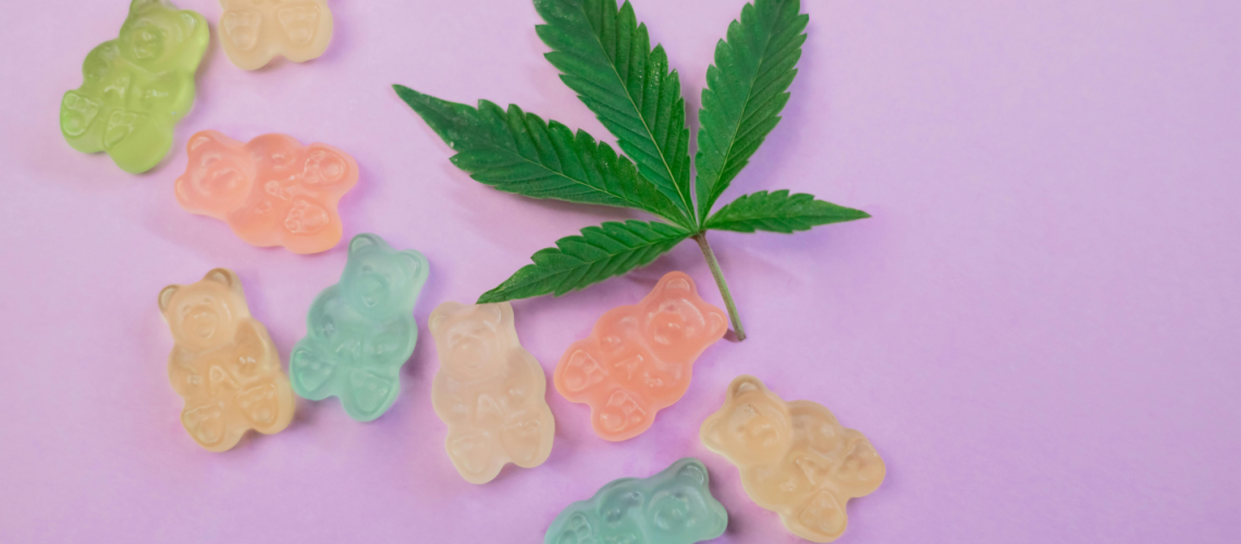 CBD-infused gummy bears